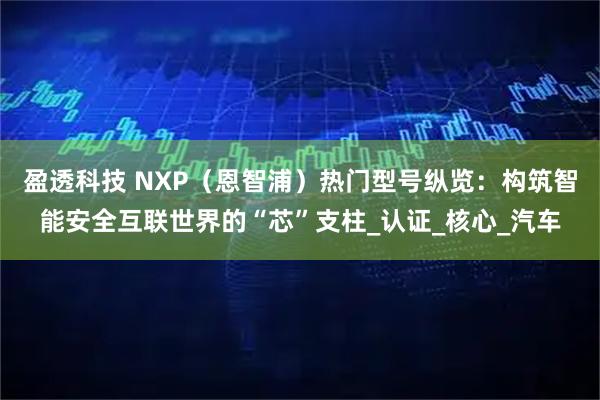 盈透科技 NXP（恩智浦）热门型号纵览：构筑智能安全互联世界的“芯”支柱_认证_核心_汽车