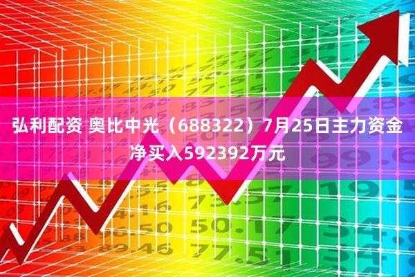 弘利配资 奥比中光(688322)7月25日主力资金净买入592392万元